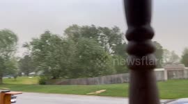 Crazy dust storm capture in the Midwest !