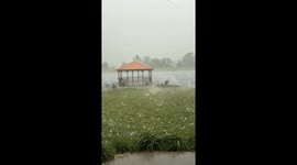 Smithland Kentucky Hail Storm
