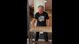 Mr. Hammerhand Sets Walnut Breaking World Record