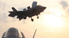 Philippines: F 35B Vertical Landing At Night Captured In Stunning Video Over Philippine Sea