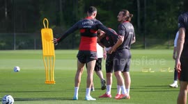 US: Turkish national team holds first training session in the US