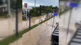 Türkiye: Massive Flooding Hits Trabzon, Turkey, Following Torrential Rains