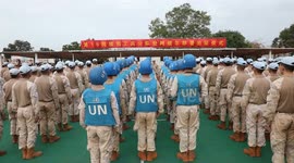South Sudan: Chinese engineer contingent in South Sudan dispatches 25 peacekeepers to Aweil