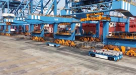 China: Chinese automated container terminal sets new world record