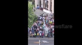Serbia: Big protest takes place near the University of Belgrade Faculty of Law