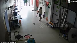 Teenager pulls little sister to safety as car crashes into home