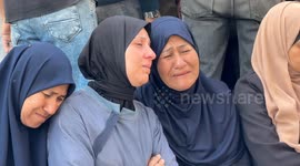 7 killed in Israeli strike on tent sheltering displaced Palestinians near Gaza port
