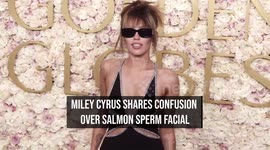 Miley Cyrus shares confusion over salmon sperm facial