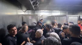 Palestinians mourn loved ones after deadly Israeli attacks on Gaza Strip
