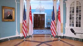 US: US Secretary of State meets Singaporean counterpart in DC