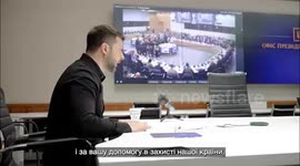 Belgium: Zelenskyy addresses Ukraine Contact Group meeting in Brussels