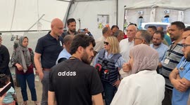 UN delegation visits Gaza’s Al-Ahli Baptist Hospital damaged in Israeli strike
