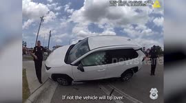 Seat Belts Save Lives in Tampa Two-Vehicle Crash Rescue