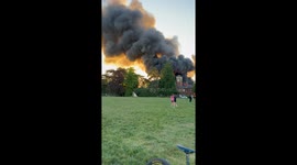 Bike and a Burning Building