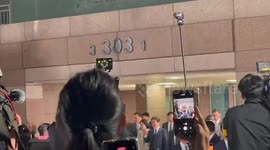 South Korea: Lee Jae-myung Greets Supporters After Winning Presidential Election