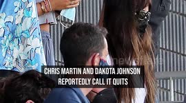Chris Martin and Dakota Johnson Reportedly Call It Quits