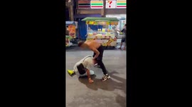 Tourists throw punches in Phuket red light district