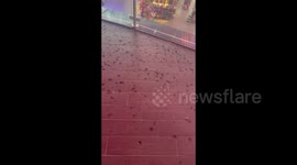 US: Hailstorm hits Las Vegas