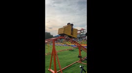 Pedal-powered rollercoaster is surprisingly violent leaving brothers in tears