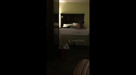 Dinner roll prank on niece causes laughter in Arlington, Virginia, USA
