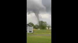 Tornado in New Richmond, Wisconsin