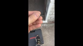 Wing Bolts Hold Shoe Together