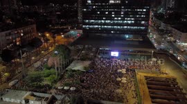Israel: Hundreds rally in Tel Aviv to demand cease-fire in Gaza, return of hostages