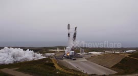 US: SpaceX Launches 27 Starlink Satellites Marking Falcon Rocket Milestone