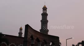 Indonesia: Eid al-Adha prayer held at Indonesia's Dian Al-Mahri Mosque