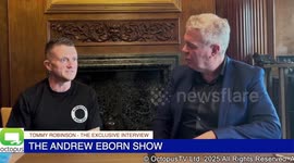 Tommy Robinon's surprising response to Nigel Farage's Attack - The Andrew Eborn Show