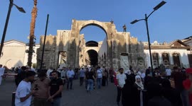 Syria: Muslims in Damascus perform first Eid al-Adha prayers following Assad regime collapse