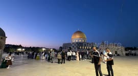 Israel: Muslims gather at Al-Aqsa for Eid al-Adha prayers amid ongoing tensions