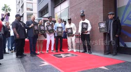 US: Iconic band WAR Honored With Star On The Hollywood Walk Of Fame Ceremony