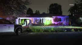 US, Los Angeles: Valley Village Naked Man Breaks Into Occupied House