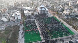 Syria: First Eid al-Adha prayers held in Syria following fall of Assad regime