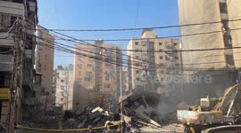 Lebanon: Aftermath of Israeli airstrike on Lebanese capital's suburb reveals destruction