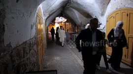 Palestinians in West Bank perform Eid Al-Adha prayer under shadow of Israeli strikes