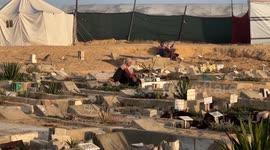 Gaza marks somber Eid al-Adha amid war: Palestinians visit deceased relatives’ graves