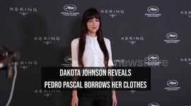 IN CASE YOU MISSED IT: Dakota Johnson reveals Pedro Pascal borrows her clothes
