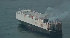 US Coast Guard evacuates 22 crew from cargo ship fire in Alaska