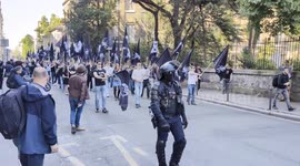Far-Right C9M Group Marches in Paris – Tense Scenes in the Capital
