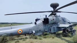 India: Army helicopter makes emergency landing for technical fault in Saharanpur, Uttar Pradesh