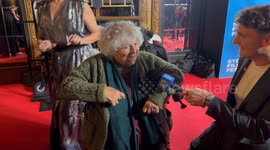 Miriam Margolyes attends Pike River, World Premiere, Sydney, Australia