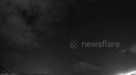 Fireball tears across night sky in Spain