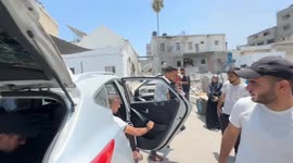 Israeli airstrike hits home sheltering displaced, killing seven in Gaza City