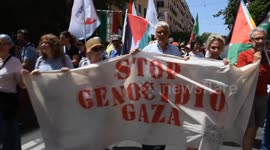 Italy: ITALY: Protest in Rome demands ceasefire in Gaza, criticize government stance