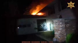 Deputies Rescue Elderly Woman From Burning Pittsford Home