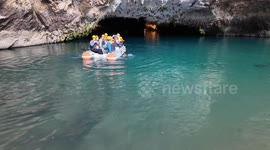 Türkiye: Cave in Antalya offers visual feast to visitors with its stalactites, pools