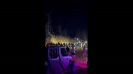 Vehicle Gets Stuck on a Tree Going Up the Wall Stunt