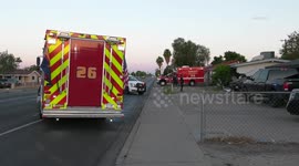US, Phoenix: Phoenix Driver Flees After Crashing Into Home With Sound on Tape En Espanol